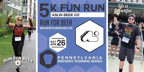 5k Beer Run x Aslin Beer Co. | 2025 PA Brewery Running Series, 1801 ...