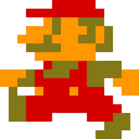 Pixilart - Super Mario Bros small Mario walking by The-Mario-Guy