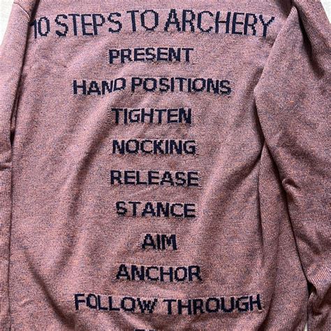 Raf Simons 2015 10 Steps To Archery Sweater. Pretty... - Depop
