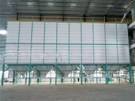 Steel plate assembly type silo - ricemill