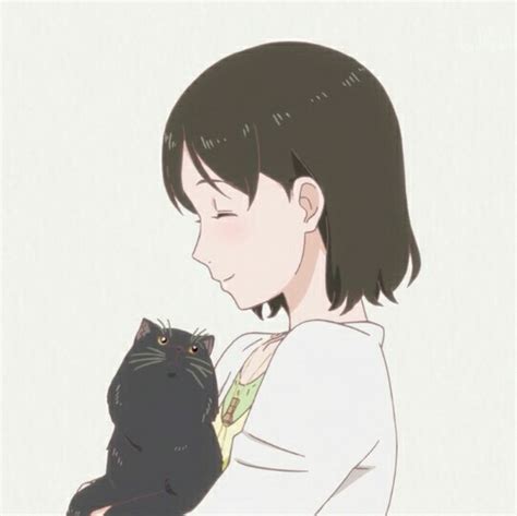 她和她的猫头像,她和她的猫新海诚,她和她的猫壁纸_大山谷图库