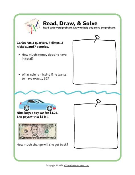 3rd Grade Math Money Worksheets 的图像结果