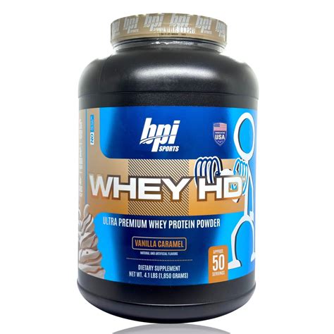 Whey Hd Vainilla Caramelo 4.75 Lbs 50 Serv Bpi Sports | Bodega Aurrera en línea