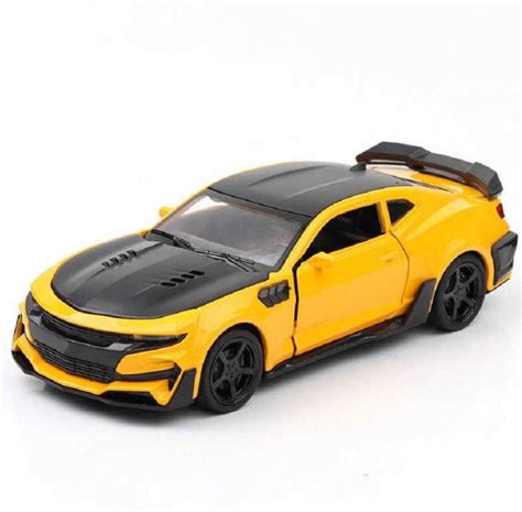Mini Auto 1:32 Diecast Metal Body Chevrolet Camaro Pull Back Car Toy ...