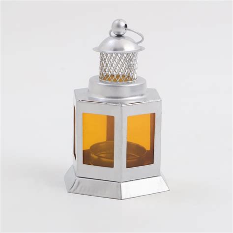 Buy Salsa Glass & Metal Moroccan Hanging Lantern from Home Centre at ...
