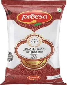 Preesa Roasted Rava | (1Kg) : Amazon.in: Grocery & Gourmet Foods