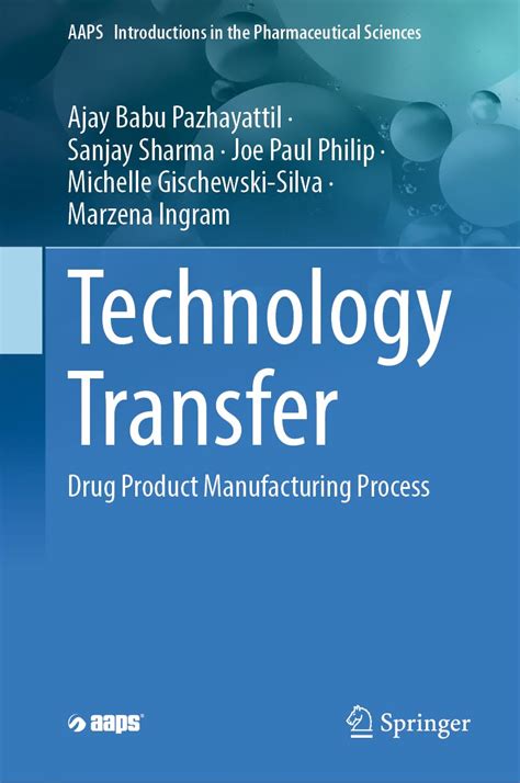 Buy Technology Transfer: Drug Product Manufacturing Process: 10 (Aaps ...