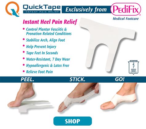Plantar Fasciitis Kt Taping Guide Heel That Pain