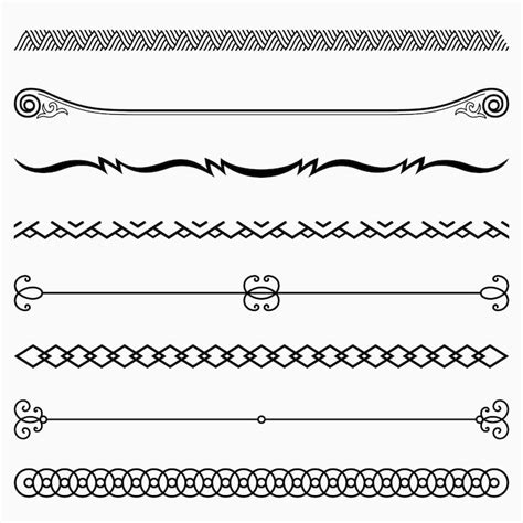 Border line Vectors - Download Free High-Quality Vectors from Freepik ...