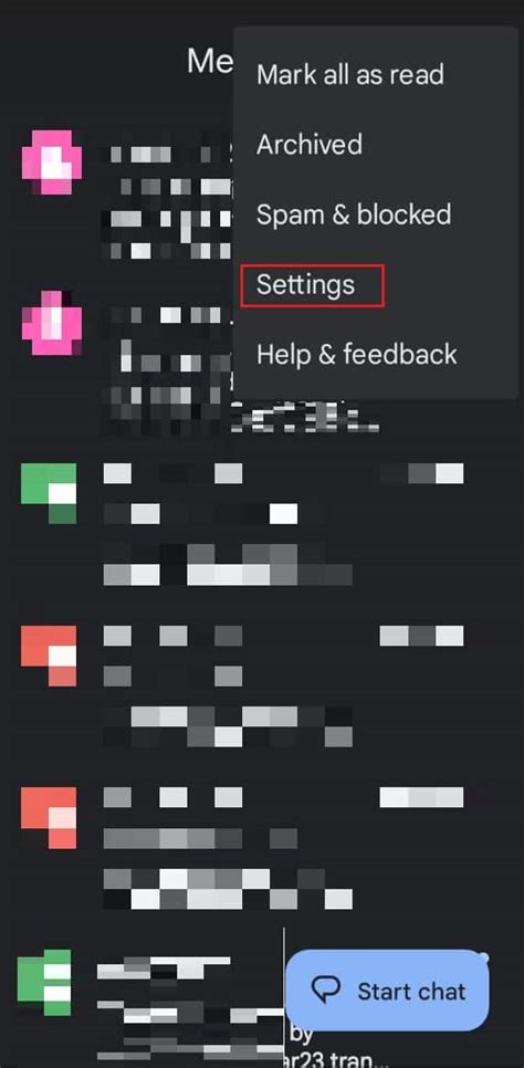 Image result for Android Phone Text Message Settings