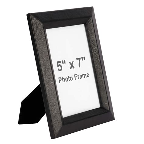 Zormi Leather Table Top Photo Frame 7x5 inch / 5x7 inch : Amazon.in ...