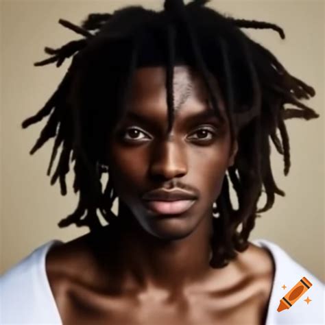 Casual person with dreadlocks in Ohio on Craiyon