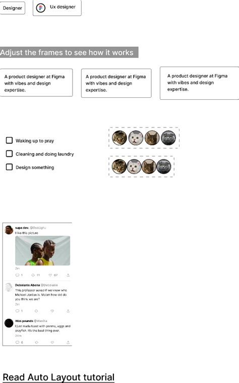 Auto Layout Figma Tutorial 的图像结果