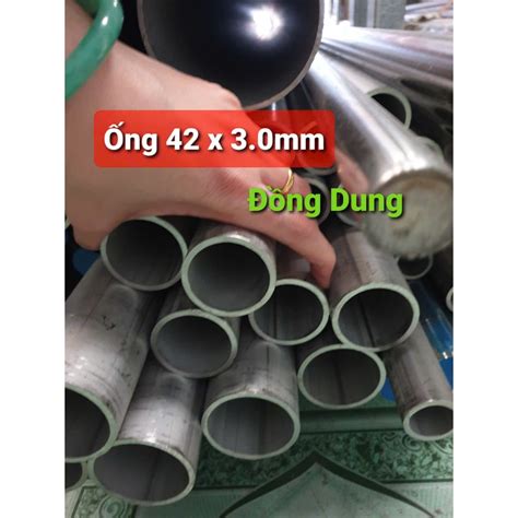 Ống Inox tròn 304 – Phi (Ф) 42 x 3.0/4.0mm | Shopee Việt Nam