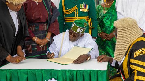 Bola Tinubu sworn in as Nigeria’s president amid hopes, skepticism ...