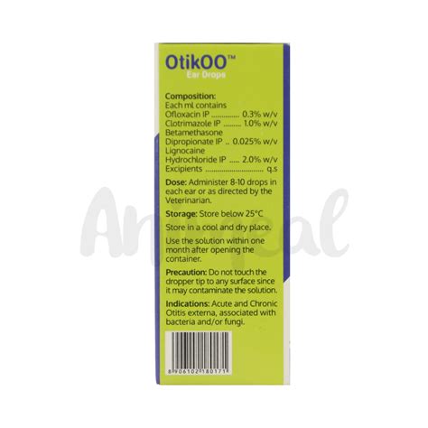 AnimealOTIKOO EAR DROPS - Upto 15% Off - Animeal
