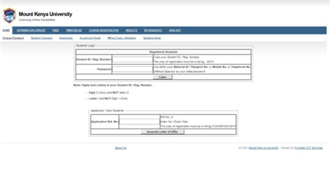studentportal.mku.ac.ke - University Student Portal : St... - Student ...