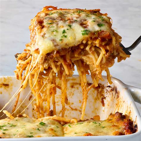 Uncooked Spaghetti Casserole