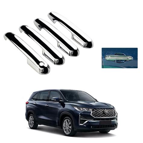 Galio Chrome Door Handle Cover For Toyota Innova Hycross (2023+)