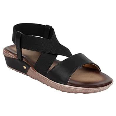 Glitzy Galz Women Flat Sandal : Amazon.in: Shoes & Handbags