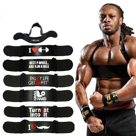 E RELAX Arm Blaster-Heavy Duty Padded Thick Gauge Steel-Bicep Blaster ...