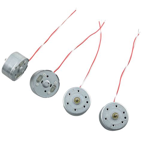 LRONG Mini Electric Motors for DIY Toys, 4PCS 3V 6200RPM India | Ubuy