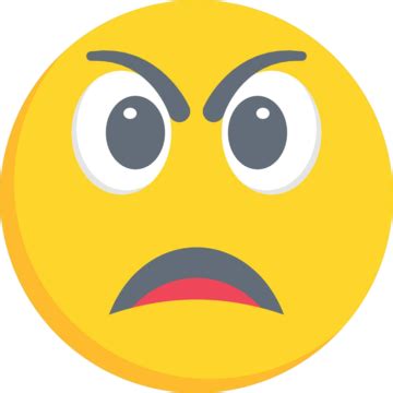 Emoji Sign Face Fear Vector, Sign, Face, Fear PNG and Vector with ...