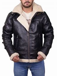 Image result for Lambskin Leather Bomber Jackets for Men