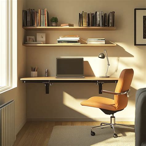 DIY Fold-Out Desks for Small Spaces - Recipes Time