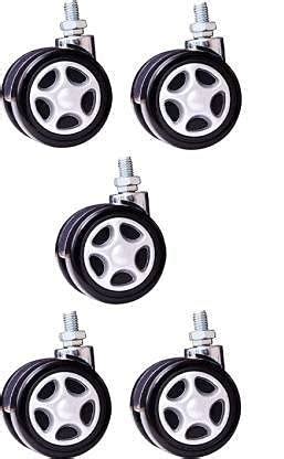 Adnate Chair Wheel Castor Thread Chudi Type Revolving Chair Wheel-2inch ...
