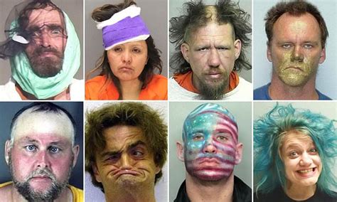 America's most bizarre mugshots ever taken | Daily Mail Online