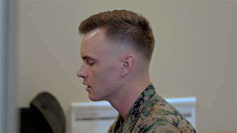 Marine Mohawk Haircut