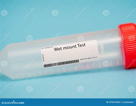 Wet mount Test stock photo. Image of laboratory, sample - 275972452