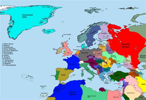 Blank Map Of Europe 1919