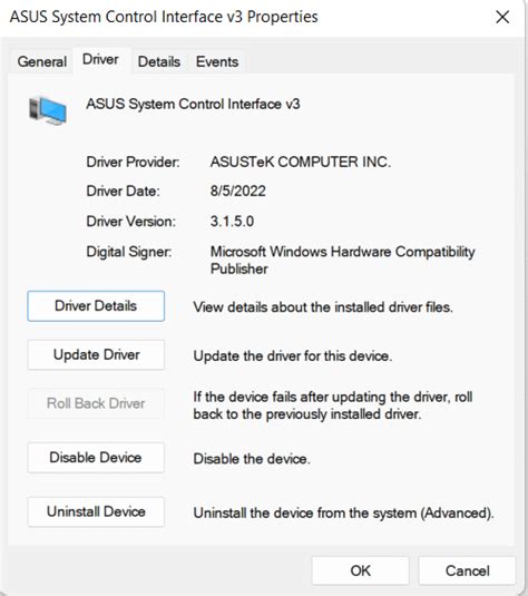 Image result for ASUS System Control Interface Issues