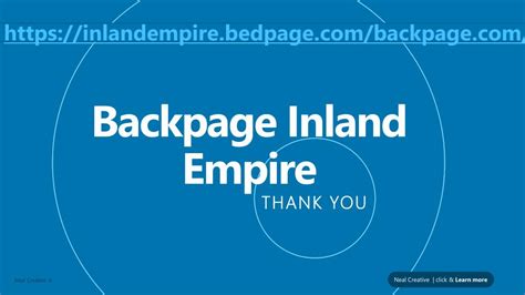 PPT - Backpage Inland Empire PowerPoint Presentation, free download ...