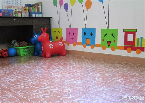 幼儿园小班墙可爱温馨面布置效果图 – 设计本装修效果图