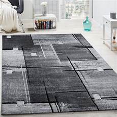 tappeto moderno paco home tappeto moderno con bordo a quadri in grigio e tappeto moderno paco home tappeto moderno con bordo a quadri in grigio e