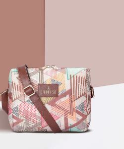 The CLOWNFISH Multicolor Sling Bag Printed Handicraft Fabric Crossbody ...