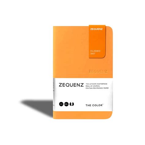 Zequenz The Color Series A6 Blank Notebook – Apricot Edition – AARCAAI