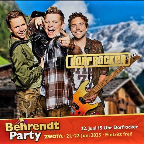 Die Dorfrocker zum Tag der offenen Tür , Landbäckerei Behrendt, Zwota ...