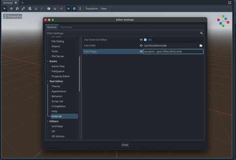 Godot 3D Player Visual Code Editor 的图像结果