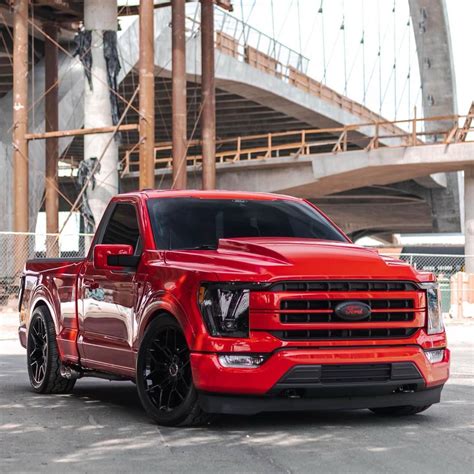 CoyoteF150 on Instagram: “One of the hottest 2021 F150 Coyotes in Socal. The Cervinis Cowl hood ...