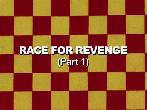 What is the deeper meaning of "Race for Revenge: Part 1" ? - Scifi ...