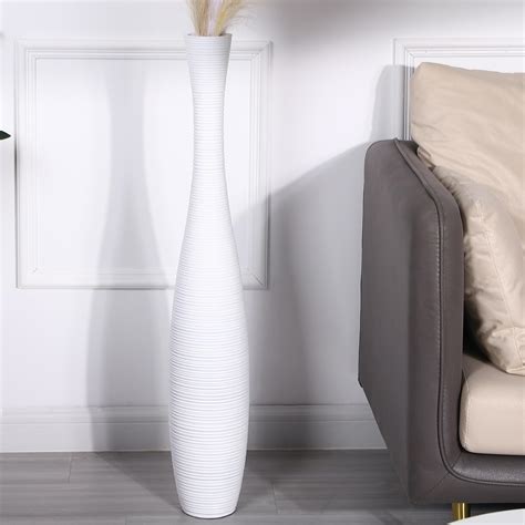 Amazon.com: Leewadee Decorative Tall Floor Vase for Living Room Decor ...