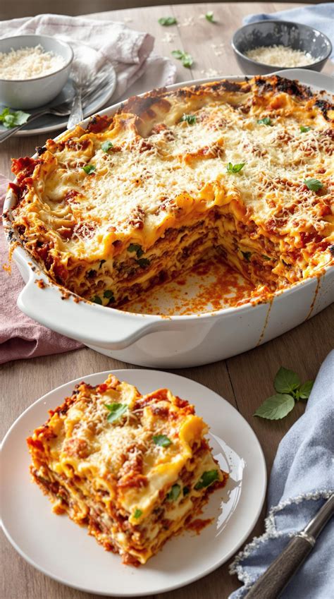 Simple Easy Lasagna Recipe With White Sauce - All Good Recipes