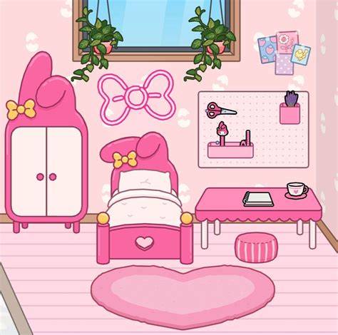 PİNK BEDROOM İN TOCA LİFE WORLD 💘 en 2022