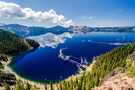 Camp on the Edge of Crater Lake, the Deepest Lake in the U.S.
