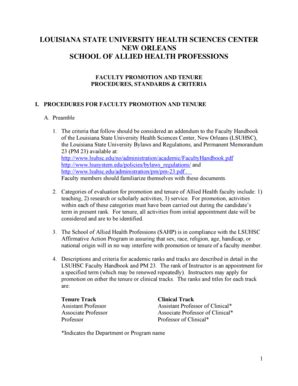 Fillable Online alliedhealth lsuhsc Louisiana state university health ...