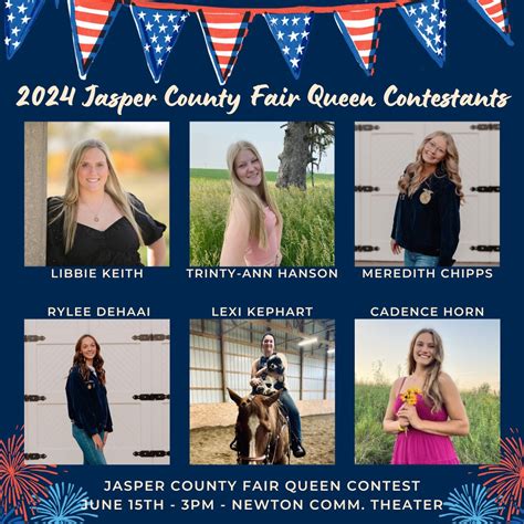 2024 Jasper County Fair Queen Contest by Jasper County Fair